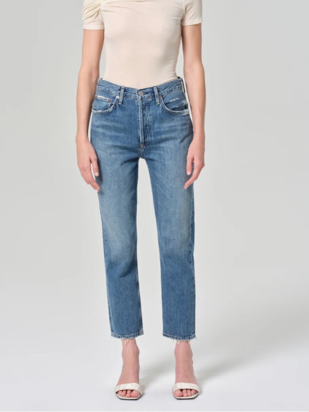 Agolde Riley Crop Jeans